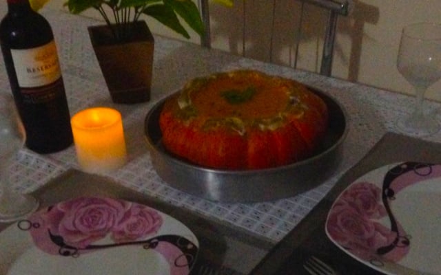 Camarão na moranga by Jo