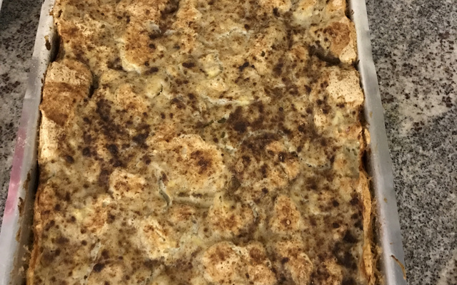 Bolo de banana nanica