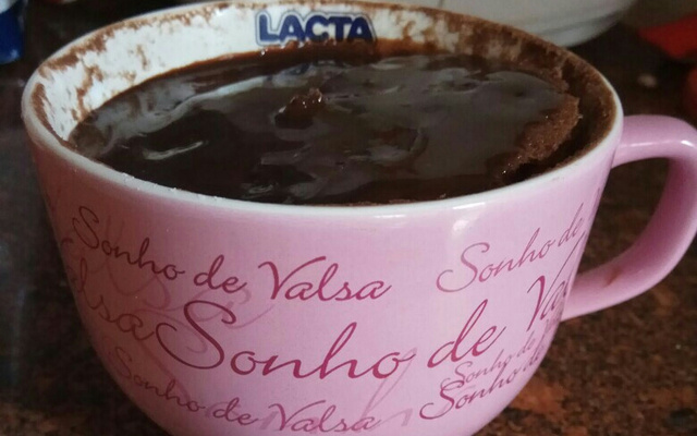 Bolo de caneca micro-ondas
