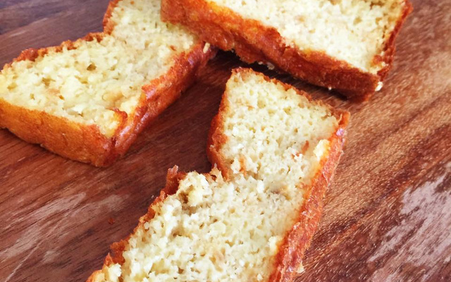 Pão low carb assado 