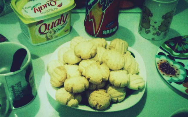 Biscoitos amanteigados