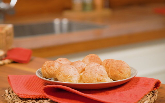 Pão de Queijo de Provolone na air fryer