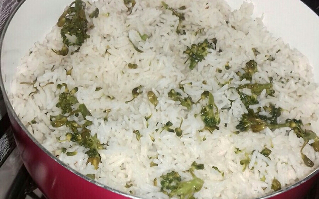 Arroz com Brócolis
