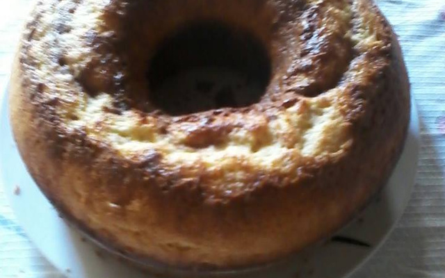 Bolo mesclado de chocolate