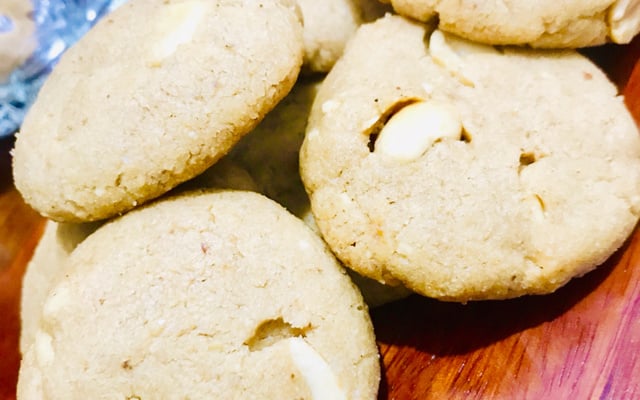 Cookie e amendoim e aveia