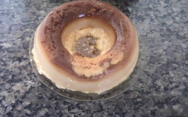 Pudim de pão amanhecido