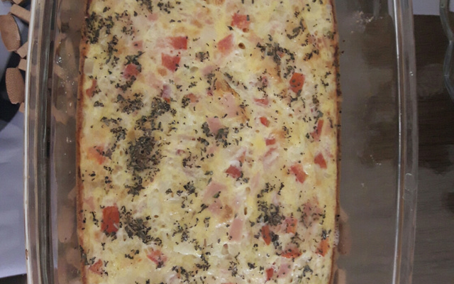 Omelete de forno sem óleo