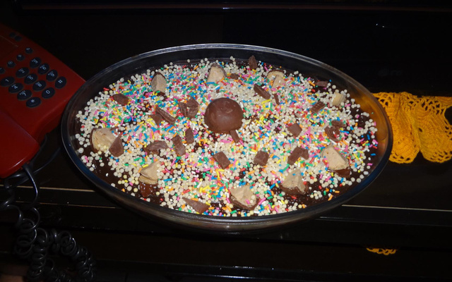 Torta de bolacha - puro chocolate