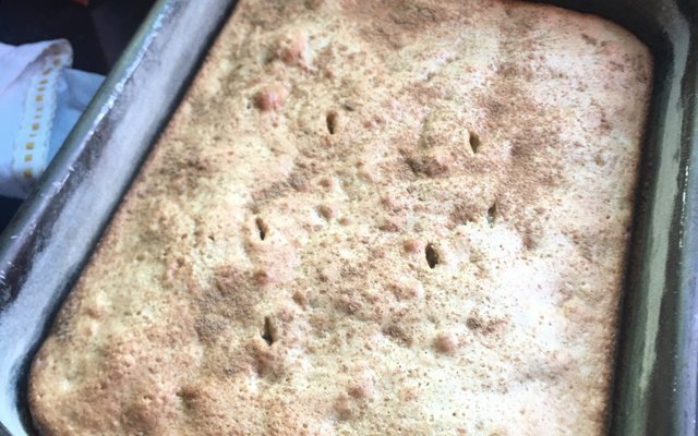 Bolo de banana nanica