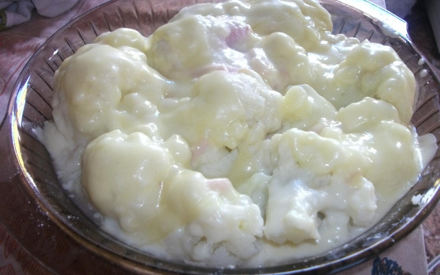 Couve - flor gratinada