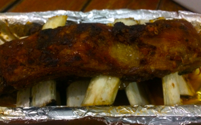 Costela assada em forno à moda da Clice