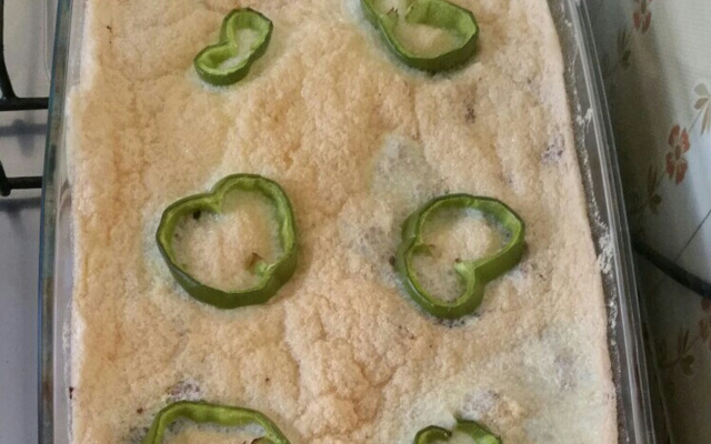 Omelete de carne moída