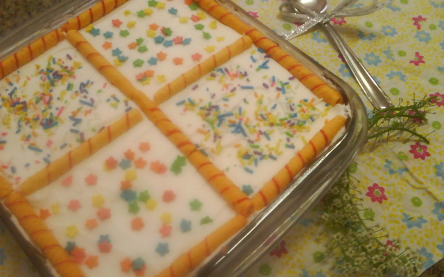 Pavê de Bicho de pé e Brigadeiro