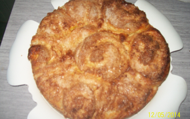 Rosca recheada de coco