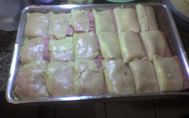 Macarrão escondidinho da Tyvinha