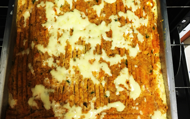 Quibe de abóbora de forno