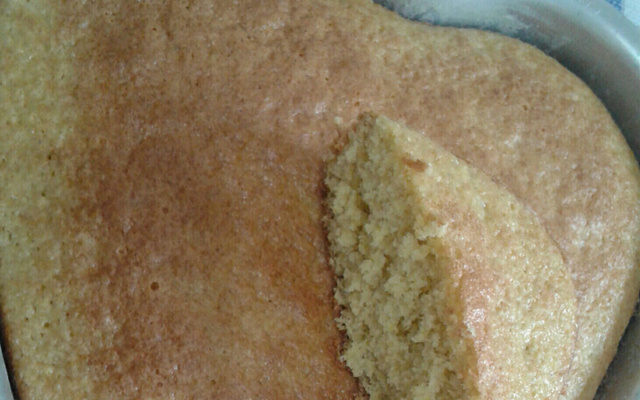 Bolo de aveia com laranja