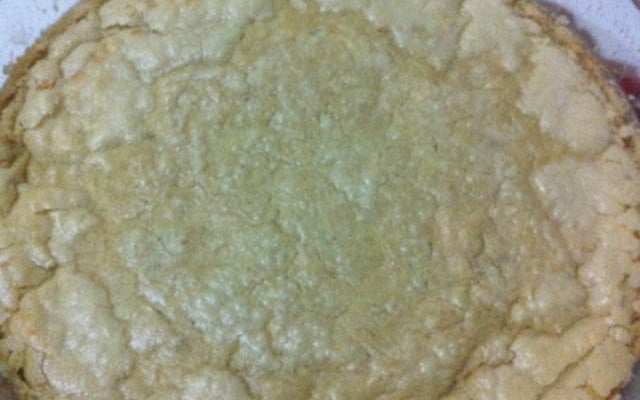 Torta de frango com farelo de aveia