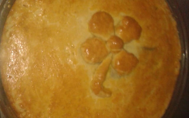 Torta salgada de frango