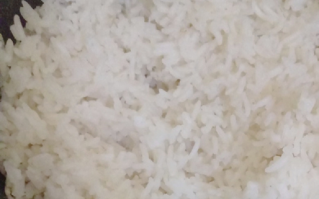 Arroz  simples e rápido 