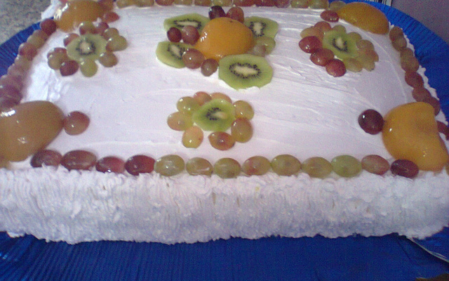 Bolo de festa da Fabi