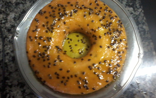Bolo de maracujá