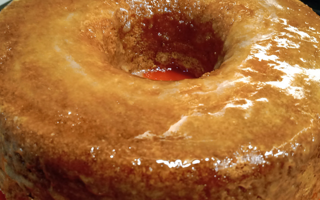 Bolo de laranja inteira