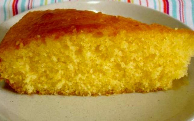 Bolo fácil de laranja sem glúten