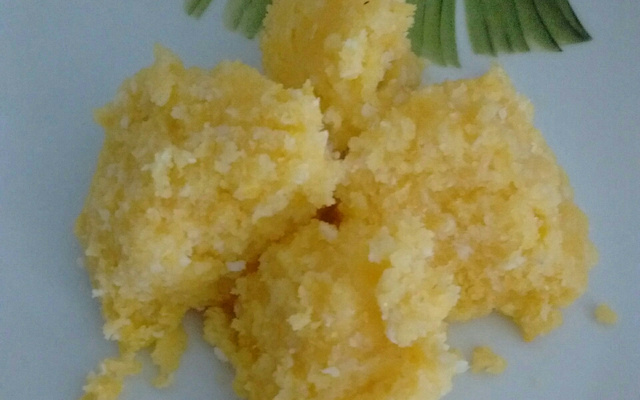 Cuzcuz doce de micro-ondas