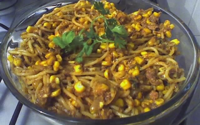 Macarrão de sardinha