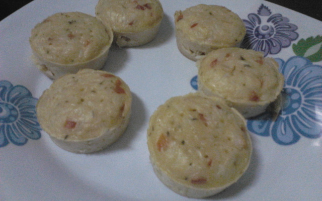 Bolinho de arroz assado