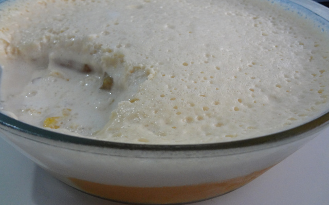 Torta gelada de abacaxi da Dinda