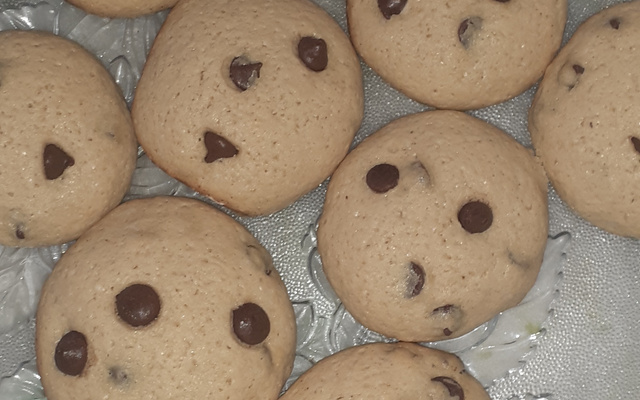 Cookies sem açúcar mascavo