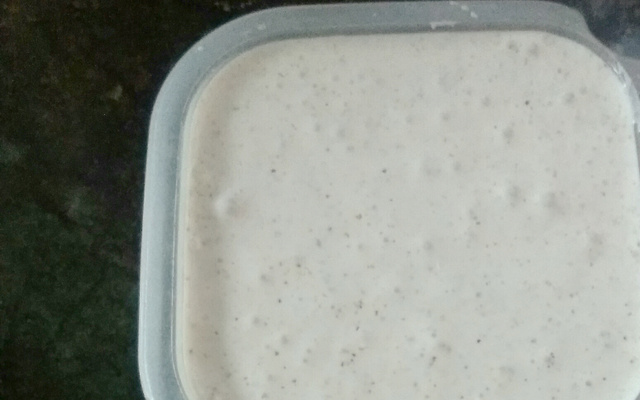 Maionese de leite com alho para churrasco