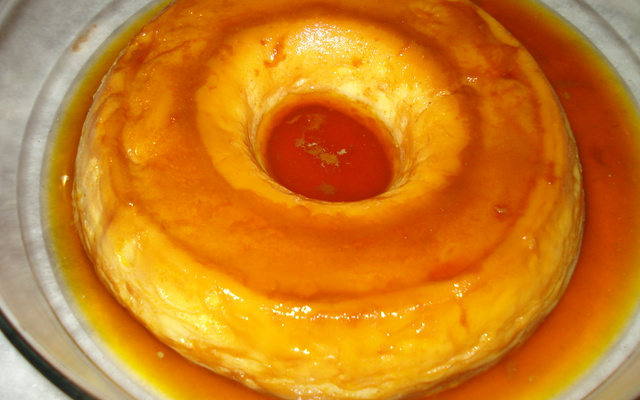 Pudim de furinhos igual ao da embalagem de leite condensado