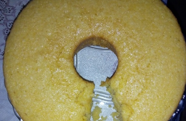 Receita rápida de bolo de milho de massa pronta modificada
