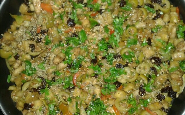 Antepasto de berinjela ou abobrinha