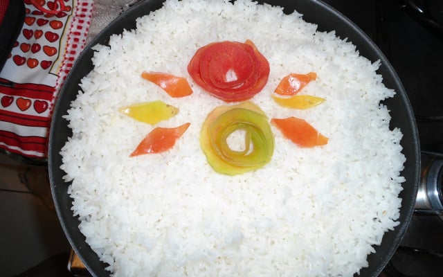 Arroz branco simples