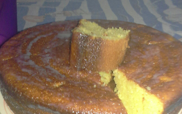 Bolo de farinha de milho