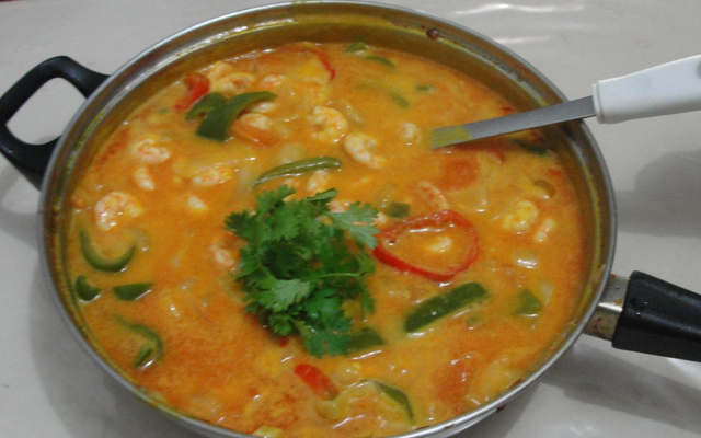 Moqueca de camarão
