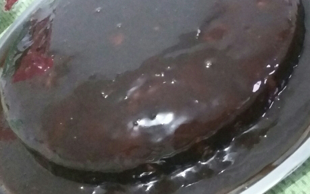 Cobertura de chocolate sem leite condensado