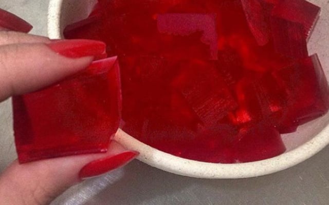 Bala de gelatina light