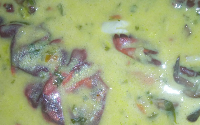 Moqueca de siri mole
