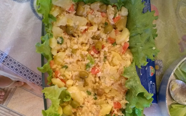 Salada de bacalhau