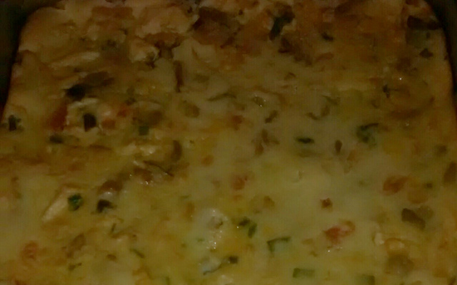 Torta de frango com milho