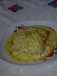 Lasanha de pão de fôrma