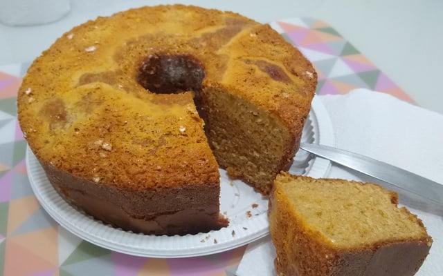 Bolo de aveia fácil e gostoso