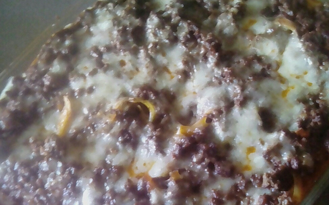 Macarrão ninho ao forno