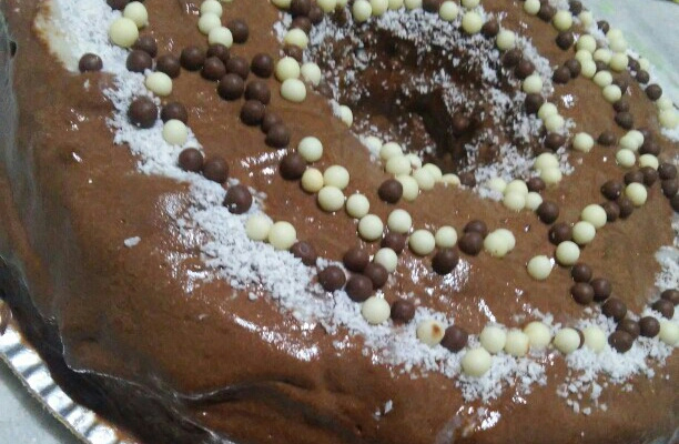 bolo de baunilha no liquidificador