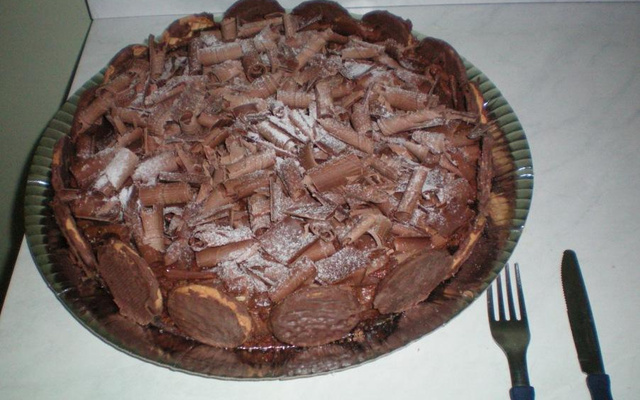 Bolo mousse chocolate